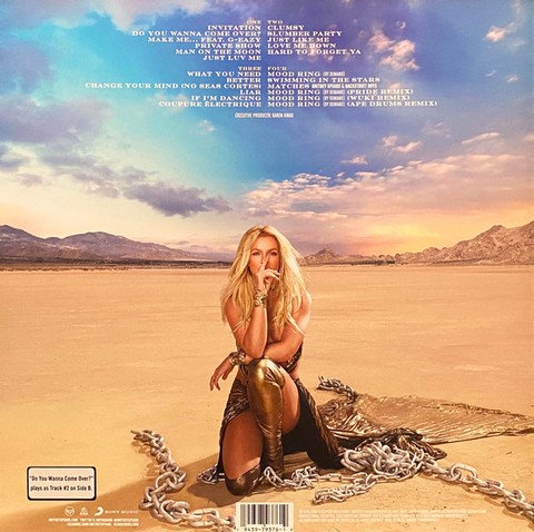 Britney Spears – Glory (2LP, Album, Deluxe Edition, Limited Edition, Mispress, Reissue, White Vinyl) - фото 4