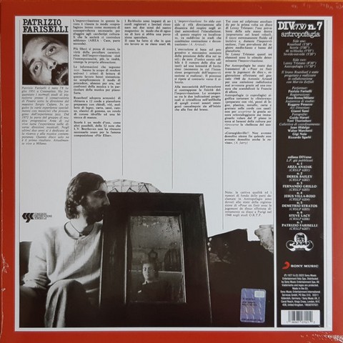 Patrizio Fariselli – Antropofagia (LP, Album, Limited Edition, Reissue, Red Vinyl) - фото 2