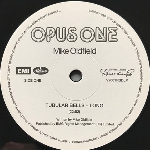 Mike Oldfield – Opus One (LP, Record Store Day, Reissue, Vinyl) - фото 3