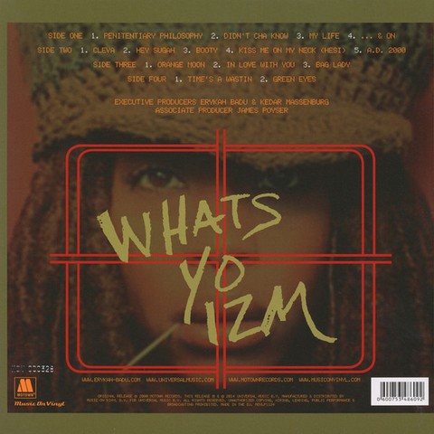 Erykah Badu – Mamas Gun (2LP, Album, Limited Edition, Numbered, Reissue, Vinyl) - фото 2