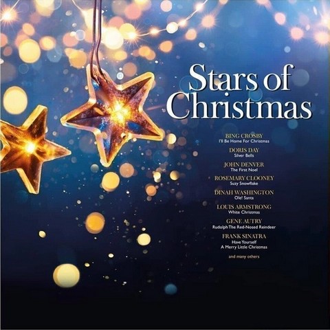 Stars Of Christmas (LP, Compilation, Limited Edition, Reissue, Remastered, Slightly Gold Vinyl) - фото 1