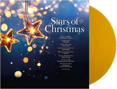 Stars Of Christmas (LP, Compilation, Limited Edition, Reissue, Remastered, Slightly Gold Vinyl) - фото 2