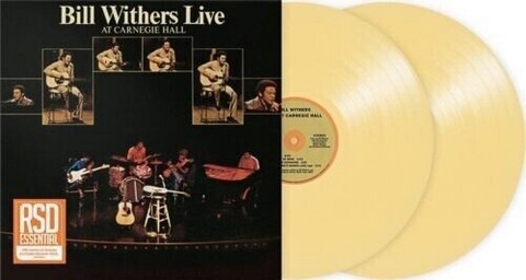 Bill Withers – Bill Withers Live At Carnegie Hall (2LP, Album, Record Store Day, Limited Edition, Reissue, Remastered, Yellow [Custard] Vinyl) - фото 3