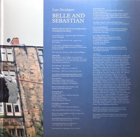 Belle And Sebastian – Late Developers (LP, Album, Vinyl) - фото 4