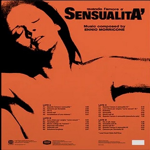 Ennio Morricone – Quando Lamore E Sensualita (2LP, Album, Reissue, Vinyl) - фото 3