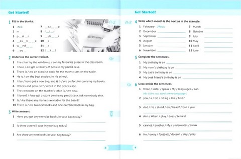 Англійська мова. 6 клас. Робочий зошит (до підручника Дж. Кости, М. Вільямс) - фото 2