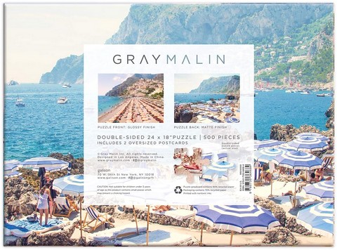 Gray Malin. The Italy. Double-Sided 500 Piece Jigsaw Puzzle - фото 4