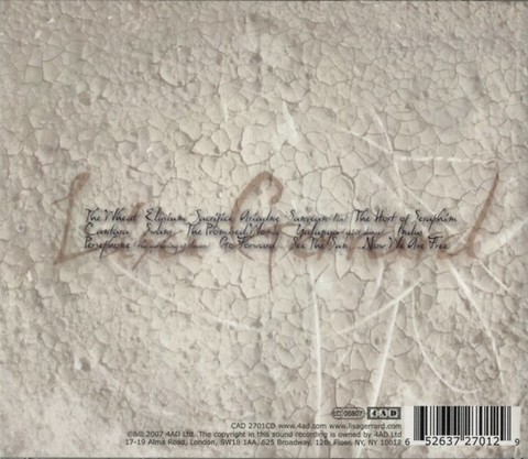 Lisa Gerrard – Lisa Gerrard (CD, Compilation) - фото 2