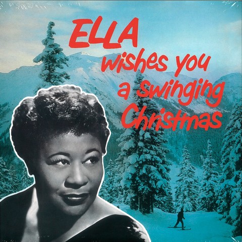 Ella Fitzgerald – Ella Wishes You a Swinging Christmas (LP, Album, Limited Edition, Stereo, Clear Vinyl) - фото 1