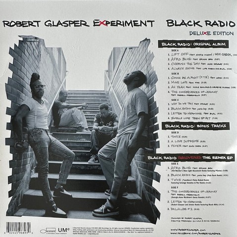 Robert Glasper Experiment – Black Radio (LP, EP, Deluxe Edition, Album, Reissue, Vinyl) - фото 2