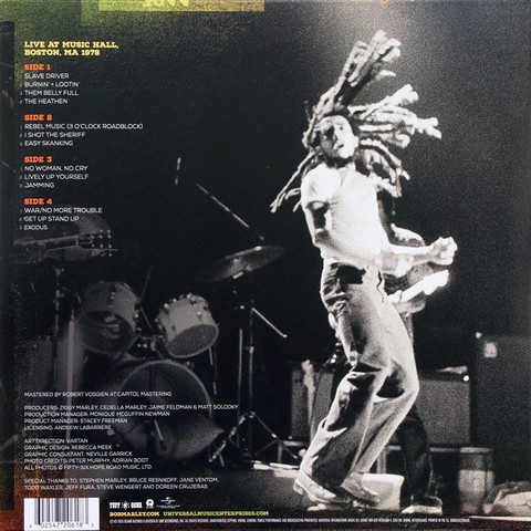 Bob Marley & The Wailers – Easy Skanking In Boston 78 (2LP, Album, Vinyl) - фото 2