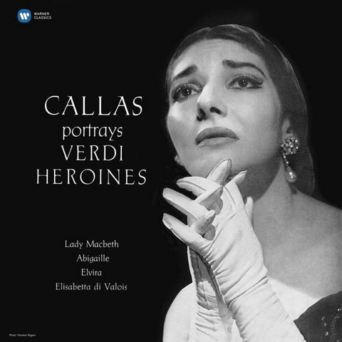 Maria Callas, Giuseppe Verdi – Callas Portrays Verdi Heroines (LP, Album, Reissue, Remastered, Stereo, 180g, Vinyl) - фото 1