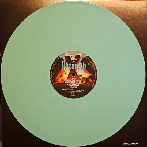 Nazareth – 2XS (LP, Album, Reissue, Remastered, Aqua Vinyl) - фото 3