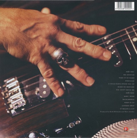 Keith Richards – Talk is Cheap (LP, Album, Limited Edition, Reissue, Stereo, 180 Gram, Red Vinyl) - фото 2