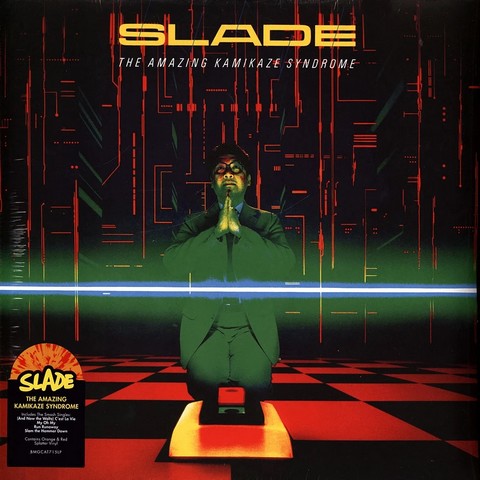 Slade – The Amazing Kamikaze Syndrome (LP, Album, Reissue, Remastered, Orange And Red Splatter Vinyl) - фото 1