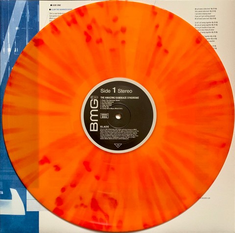 Slade – The Amazing Kamikaze Syndrome (LP, Album, Reissue, Remastered, Orange And Red Splatter Vinyl) - фото 3