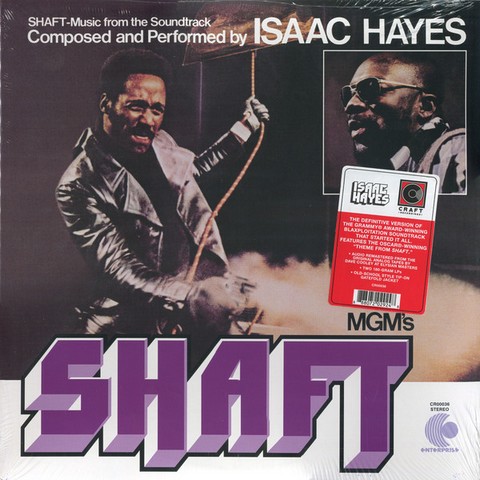 Isaac Hayes – Shaft (2LP, Album, Reissue, Remastered, 180 grams, Vinyl) - фото 1