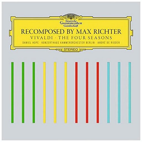 Max Richter – Recomposed By Max Richter: Vivaldi  The Four Seasons (2LP, Album, Limited Edition, Red, Turquoise Transparent) - фото 1