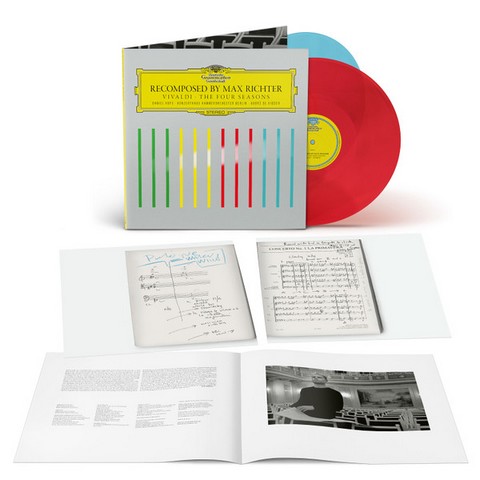 Max Richter – Recomposed By Max Richter: Vivaldi  The Four Seasons (2LP, Album, Limited Edition, Red, Turquoise Transparent) - фото 2
