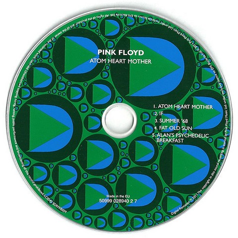 Pink Floyd – Atom Heart Mother (CD, Album, Reissue, Remastered) - фото 4