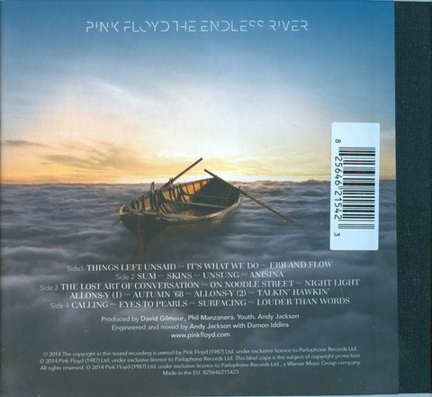 Pink Floyd – The Endless River (CD, Album, Digibook) - фото 2