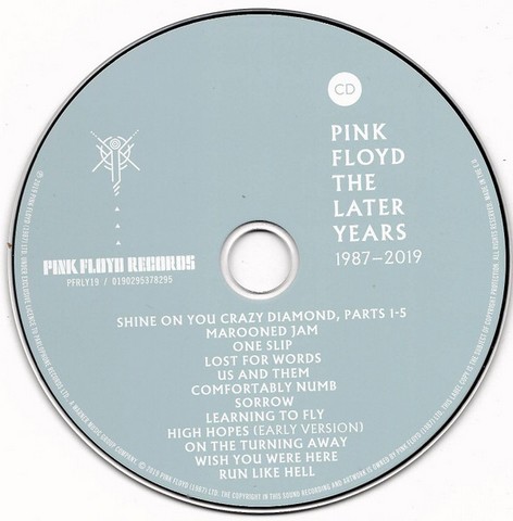 Pink Floyd – The Later Years 1987-2019 (CD, Compilation) - фото 3