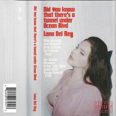 Lana Del Rey – Did You Know That Theres A Tunnel Under Ocean Blvd (MC, Album, Limited Edition, Green, Alternative Artwork, Cassette) - фото 3