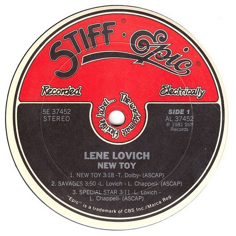 Lene Lovich – New Toy (LP, 12
