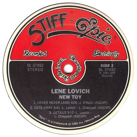 Lene Lovich – New Toy (LP, 12