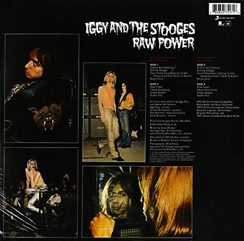 The Stooges – Raw Power (2LP, Album, Reissue, Remastered, Stereo, 180 Gram, Vinyl) - фото 3