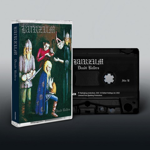 Burzum – Daudi Baldrs (MC, Album, Reissue, Cassette) - фото 2