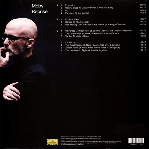 Moby – Reprise (2LP, Album, Limited Edition, Grey Vinyl) - фото 2