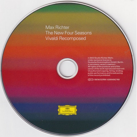 Max Richter, Vivaldi – The New Four Seasons Vivaldi Recomposed (CD, Album) - фото 4