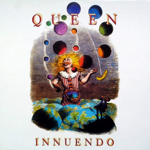 Queen – Innuendo (LP, Album, Reissue, Red Vinyl) - фото 1