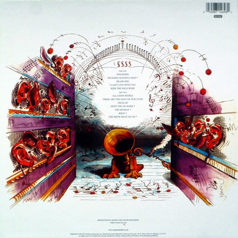 Queen – Innuendo (LP, Album, Reissue, Red Vinyl) - фото 2