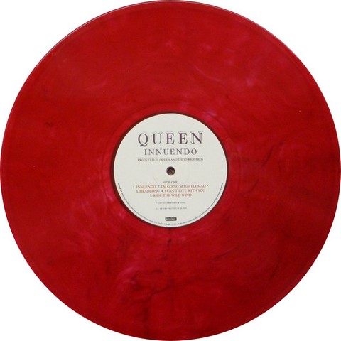 Queen – Innuendo (LP, Album, Reissue, Red Vinyl) - фото 3