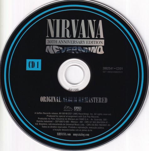 Nirvana – Nevermind (2CD, Album, Reissue, Deluxe Edition, 30th Anniversary) - фото 3