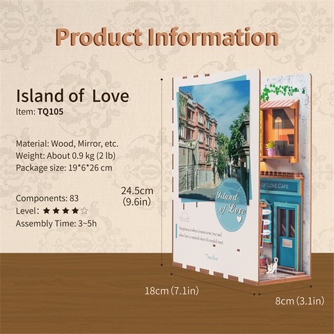 Букнук Острів Кохання (Book Nook Island of Love) - фото 5