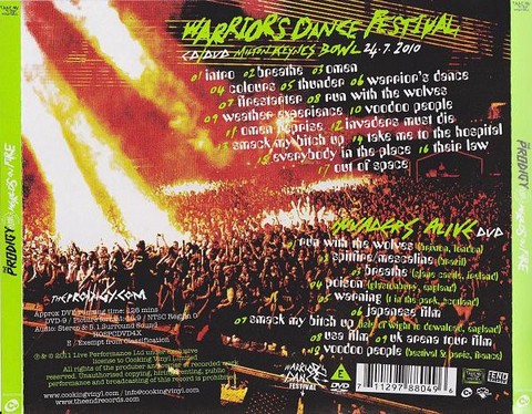 The Prodigy – Live - Worlds On Fire (CD, 4DVD, Album) - фото 2