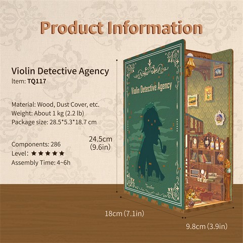 Букнук Детективне Агенство (Book Nook Violin Detective Agency) - фото 7