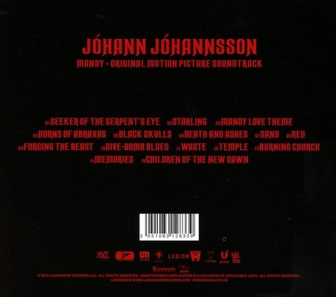 Johann Johannsson – Mandy (Original Motion Picture Soundtrack) (CD, Album, Stereo) - фото 2