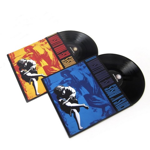 Guns n Roses – Use Your Illusion I (LP, Album, Reissue, Remastered, Stereo, Gatefold, 180 Gr, Vinyl) + Guns n Roses – Use Your Illusion II (2LP, Album, Reissue, Remastered, Gatefold, 180g, Vinyl) (Комплект) - фото 1
