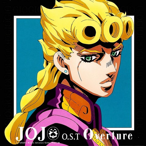 Yugo Kanno – Jojos Bizarre Adventure Golden Wind Vinyl Soundtrack (2LP, Album, Limited Edition, Orange & Yellow Marble Vinyl) - фото 1