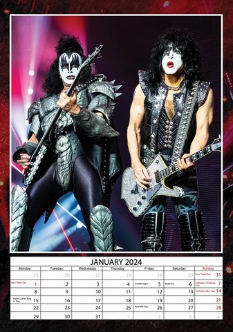 Платівка Kiss – Destroyer (Vinyl)  + Календар KISS 2024 (Wall Calendar, A3) (Комплект) - фото 4