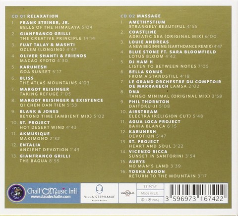 Claude Challe & Jean-Marc Challe – Spa Dreams (2CD, Compilation) - фото 2