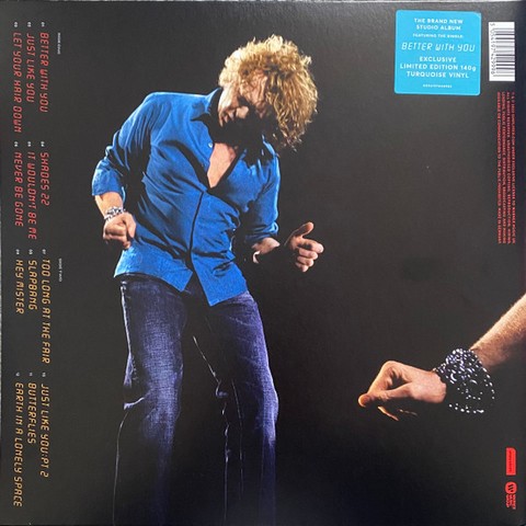 Simply Red – Time (LP, Album, Limited Edition, Turquoise, 140g, Vinyl) - фото 2