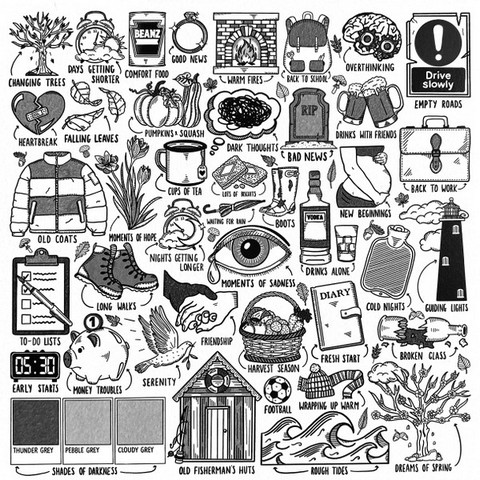 Ed Sheeran – Autumn Variations (LP, Album, Limited Edition, Stereo, White Vinyl) - фото 1