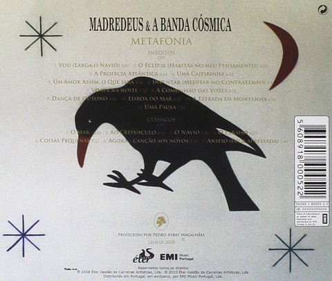 Madredeus & A Banda Cosmica – Metafonia (2CD, Album) - фото 2