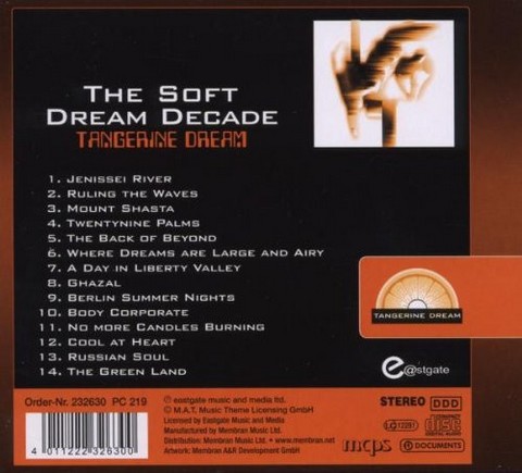 Tangerine Dream – The Soft Dream Decade (CD, Compilation) - фото 2