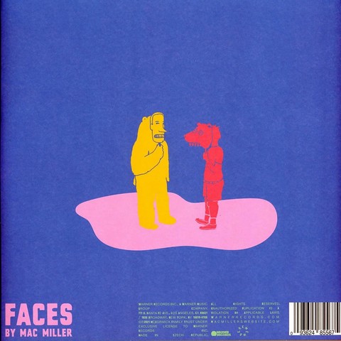Mac Miller – Faces (3LP, Mixtape, Reissue, White Vinyl) - фото 2